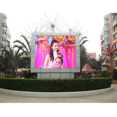 Η υψηλή φωτεινότητα P10 οδήγησε την αδιάβροχη IP65 πινάκων διαφημίσεων επίδειξης υπαίθρια σταθερή P10 οδηγημένη επίδειξη επιτροπών SMD για την οδική δευτερεύουσα εθνική οδό