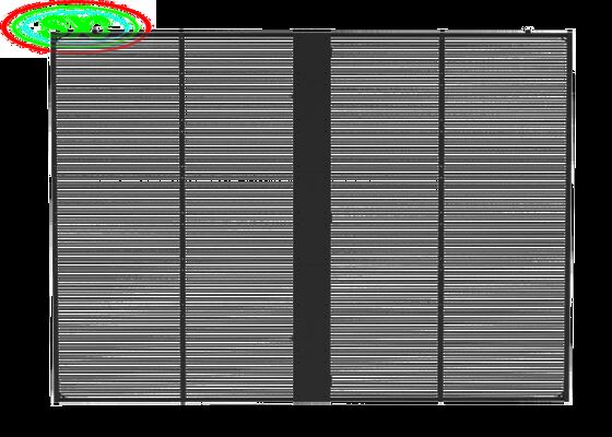 Διαφανής οθόνη LED RGB που συνδυάζει λεπτό σχεδιασμό και υψηλή φωτεινότητα για αποτελεσματική διαφήμιση στη σύγχρονη γυάλινη αρχιτεκτονική