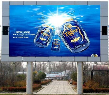 Εξωτερική Σταθερή SMD LED Οθόνη P10 960x960mm Διαφημιστική Οθόνη LED Μεγάλη Οθόνη LED
