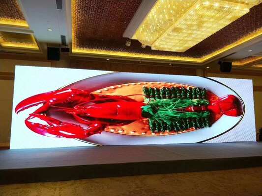 Πλήρης έγχρωμη οθόνη LED εσωτερικού p3.9 με απρόσκοπτη σύνδεση υψηλού ρυθμού ανανέωσης και ευρείας γωνίας θέασης για εμπορική ενοικίαση και εκδήλωση