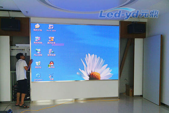 Πλήρης έγχρωμη οθόνη LED εσωτερικού p3.9 με απρόσκοπτη σύνδεση υψηλού ρυθμού ανανέωσης και ευρείας γωνίας θέασης για εμπορική ενοικίαση και εκδήλωση