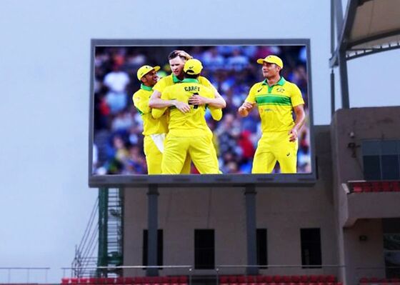 Αδιάβροχη Μεγάλη οθόνη LED P6 Σταθερού Πλαισίου για Διαφήμιση σε Τοίχο Δρόμου