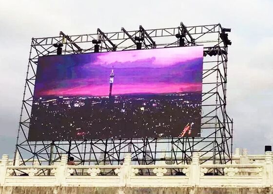 Λαμπτήρας LED P3.91 Οθόνη LED Εσωτερικού / Εξωτερικού Χώρου Επιτοίχια Οθόνη LED ρυθμός ανανέωσης 3840hz