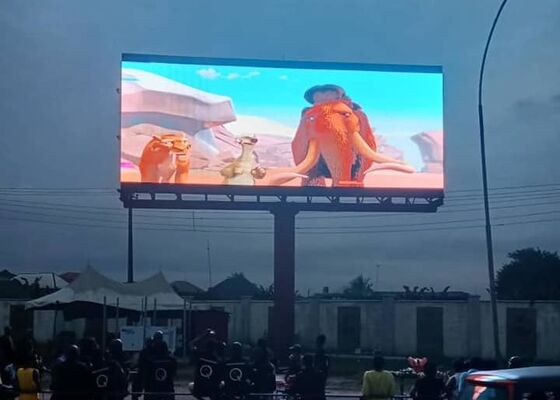 αδιάβροχο πίσω service ανοιχτό ντουλάπι p10 εξωτερική πλήρους χρώματος οθόνη led