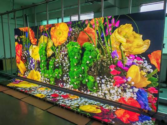 Οθόνη LED εσωτερικού χώρου p2.5 Full Color με συμπαγές μέγεθος ντουλαπιού και υψηλή πυκνότητα pixel για λεπτομερείς εσωτερικές οπτικές παρουσιάσεις