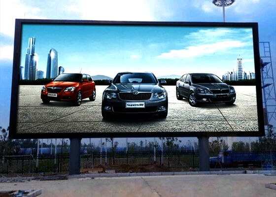 Εξωτερική οθόνη LED πλήρους χρώματος SMD Πυρόστερη IP68 σταθερή οθόνη LED για διαφημιστική πινακίδα