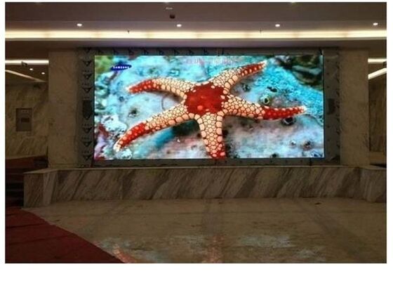 Έγχρωμη LED οθόνη εσωτερικού χώρου για διαφήμιση, σκηνικές παραστάσεις και άλλα, υψηλής ευκρίνειας SMD P4 Tri-Color LED Display