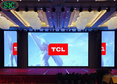 Υψηλής ευκρίνειας εσωτερική πλήρης χρώσης LED με πεταμένη ξύλινη οθόνη / σκηνή LED διαφημιστική οθόνη