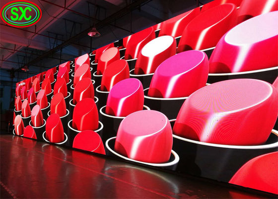 Πίνακας LED κυρτός με φωτεινότητα 1200cd/M2, HD Rental P2.9 P3.91 P4.81 οθόνη led σκηνικού