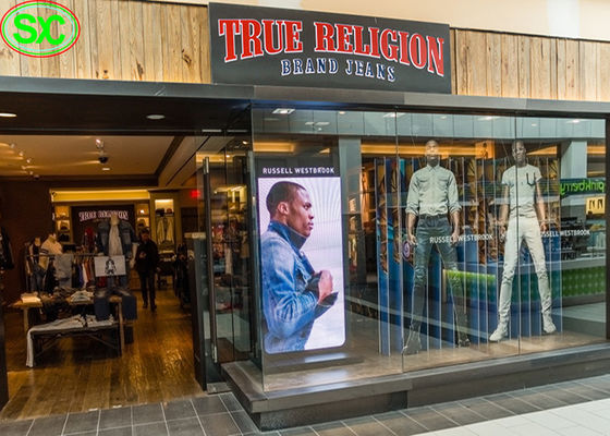 p10 διαφημιστικές ψηφιακές οδηγημένες οθόνες παραθύρων, μπροστινή τριών ετών εξουσιοδότηση τοίχων υπηρεσιών τηλεοπτική