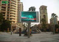 οδηγημένος p10 τηλεοπτικός τοίχος που διαφημίζει τη μεγάλη πλήρη υπαίθρια στήλη οθόνης χρώματος