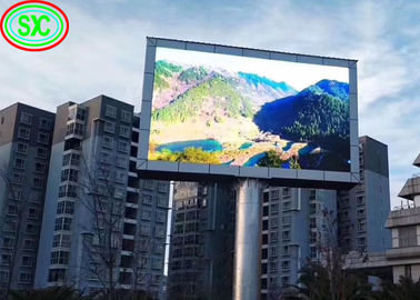 Pixel Pitch 8mm LED Διαφήμιση Μεγάλη οθόνη Εξωτερική εσωτερική πλήρης χρωματική οθόνη LED