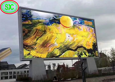 Διαφημιστική οθόνη LED P8 πλήρης έγχρωμη μονάδα 256*128mm 1/4 Σκανάρισμα εξωτερικού LED διαφημιστικού πάνελ