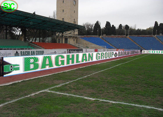 P10 η επίδειξη των RGB οδηγήσεων γηπέδου ποδοσφαίρου, 5000hz υψηλό αναζωογονεί το ποσοστό εξουσιοδότηση 5 ετών