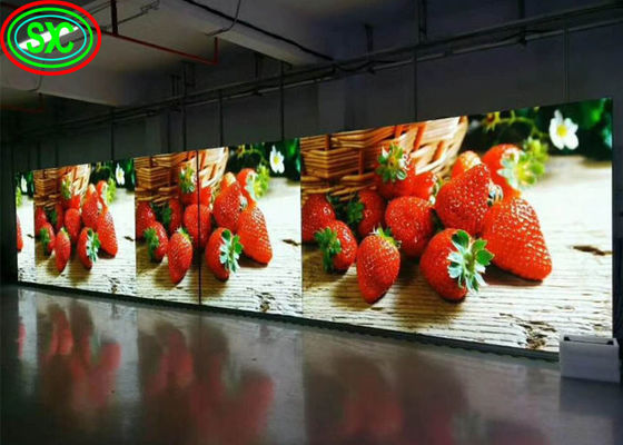 Υπερ- λεπτή σκηνή οθόνη LED εξωτερική P4.81 τοίχος 8 επίπεδα φωτεινότητα ρυθμιζόμενη