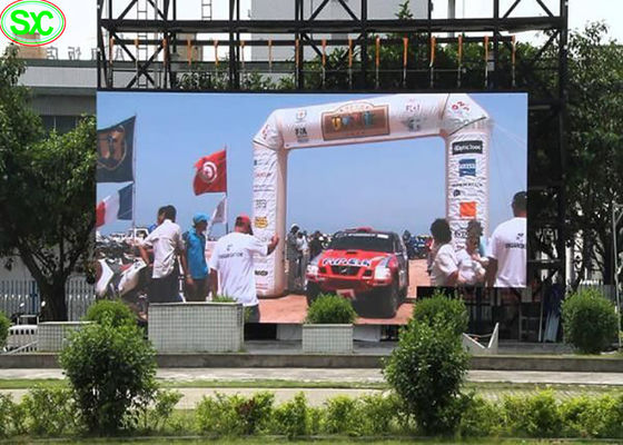Η υπαίθρια σκηνή φωτεινότητας ύψους οδήγησε τον τηλεοπτικό τοίχο, οδηγημένη συναυλία οθόνης P5 SMD σκηνή