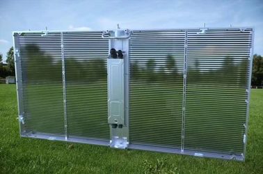 Διαφανής αφίσα κουρτίνα LED κυλίνδρος 62500 σημεία/τ.μ. SMD2121