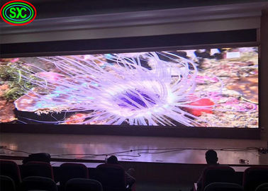 Ευρεία γωνία θέασης εσωτερική οθόνη LED πλήρους χρώματος 4mm διαφημιστική οθόνη εμπορικού κέντρου