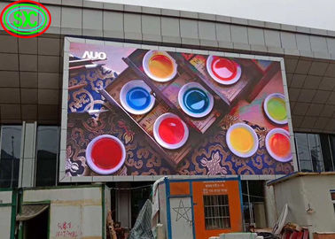 P6 Εξωτερική πλήρης χρώσης οθόνη LED Μεγάλη διαφημιστική οθόνη 1920Hz εσωτερική πλήρης χρώσης οθόνη LED
