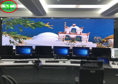 Σταθερή εγκατάσταση εσωτερικού LED βίντεο τοίχου 4 P5 P6 ευρεία γωνία θέασης χωρίς φάντασμα
