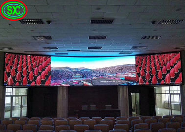 Γίγαντα βίντεο τοίχος LED οθόνη οθόνη P2 P3.91 εσωτερική διαφήμιση καμπυλωτό κουτί εσωτερική πλήρη χρώμα LED οθόνη
