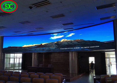 Γίγαντα βίντεο τοίχος LED οθόνη οθόνη P2 P3.91 εσωτερική διαφήμιση καμπυλωτό κουτί εσωτερική πλήρη χρώμα LED οθόνη