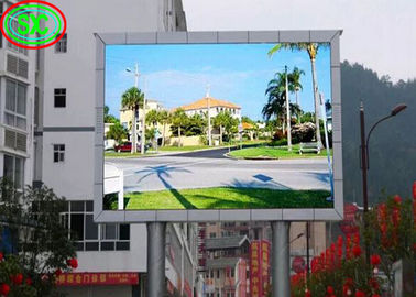 P4 Εξωτερική οθόνη διαφήμισης LED, οθόνη 64*32 Μονούλη Ανάλυση εξωτερική οθόνη LED πλήρους χρώματος