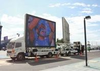 Των υψηλών οδηγήσεων φωτεινότητας τοποθετημένη φορτηγό λειτουργία τηλεοπτικής επίδειξης τσιπ σωλήνων χρώματος οθόνης πλήρης