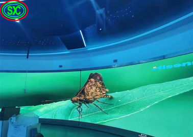 Εύκολη εγκατάσταση LED οθόνη φόντου ενοικίαση, LED σκηνή κουρτίνα οθόνη P3.91