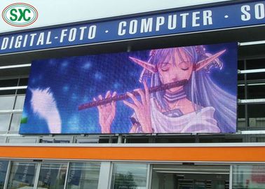 Υψηλής ευκρίνειας Ανερόπνευστη οθόνη P6 LED ενοικίασης, 8000 CD / τετραγωνικό μέτρο ψηφιακή διαφήμιση οθόνη