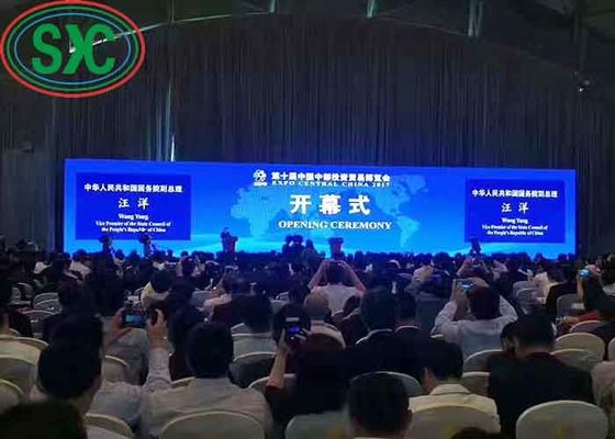 Πλήρης χρωματική εξωτερική οθόνη LED ενοικίασης, διαφανής οθόνη βίντεο 6mm Pixel Pitch