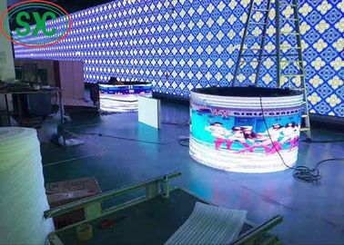 IP65 Πλήρης χρώσης εξωτερική οθόνη LED ενοικίασης, διαφανής οθόνη βίντεο 6mm Pixel Pitch
