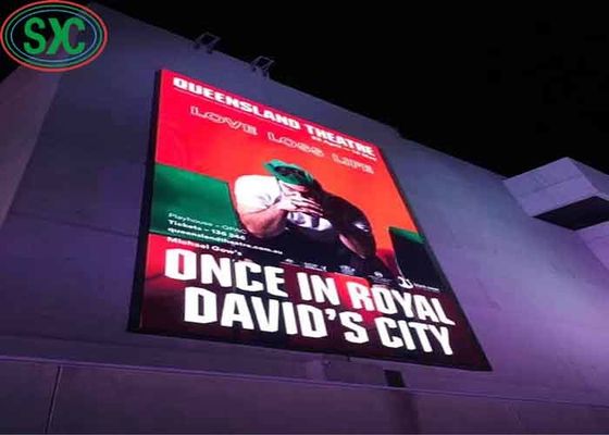 Υψηλής ευκρίνειας 5mm Pixel Pitch SMD LED οθόνη εξωτερική IP65 αδιάβροχο RGB τοίχος μέσων ενημέρωσης με ανάλυση 32*32 μονάδας