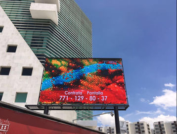 P5 Εξωτερική πλήρης χρωματικής οθόνης LED από αλουμίνιο, 2200 CD/sqm, μέγεθος 256mm X128mm