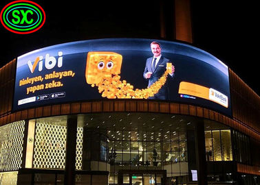 SMD Πλήρης χρώσης LED Display Board P6 P8 P10 φωτεινότητα Steel Cabinet led οθόνη εμφάνισης