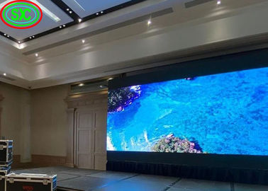 Υψηλό ποσοστό ανανέωσης Στάδιο Φόντο Μεγάλη μαγνητική μονάδα P2 LED οθόνη τοίχος βίντεο