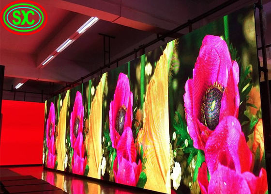 COB Led Video Wall 6000CD/SQM φωτεινότητα IP65 Εύκολη εγκατάσταση LED διαφημιστική οθόνη
