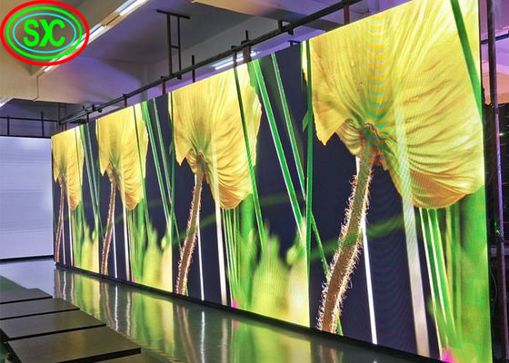 COB Led Video Wall 6000CD/SQM φωτεινότητα IP65 Εύκολη εγκατάσταση LED διαφημιστική οθόνη