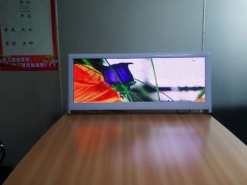 Εξωτερική οθόνη σήματος LED αυτοκινήτου 96 * 32 Cm λειτουργία οθόνης για αποτελεσματική διαφήμιση