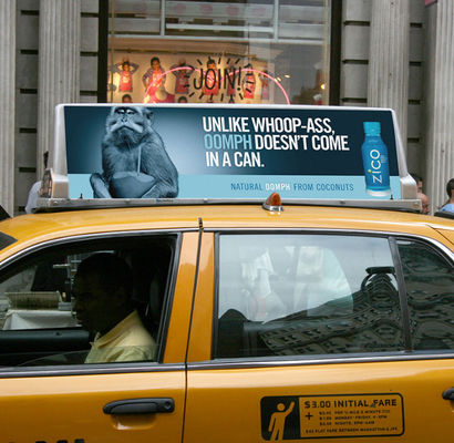 Διπλής όψης LED οθόνη ταξί οροφής P5 IP65 αδιάβροχη 6500cd/τ.μ.