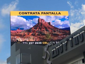 P6 Εξωτερικό Υψηλής Ακρίβειας Πλήρως Χρωματικό Ανερόστερο LED Αλουμινίου