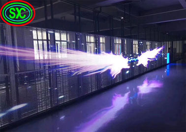 Πλήρες χρώμα εσωτερικό SMD1921 Διαφανές Led Video Wall διαφανής οθόνη LED διαφανής οθόνη LED