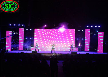 Αδιάβροχο χύτευμα αλουμινίου HD 6mm Pixel Pitch Stage LED οθόνη Συνέδριο Φόντο εκδήλωσης