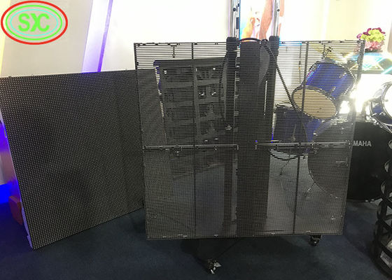 Διαφανής οθόνη LED P3.91 HD για διαφήμιση εσωτερικού χώρου