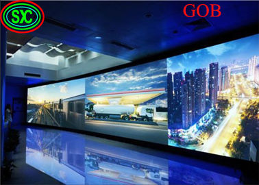 Φόντο Διαφήμιση GOB COB 2.5mm Indoor Full Color LED Display κάρτα λήψης