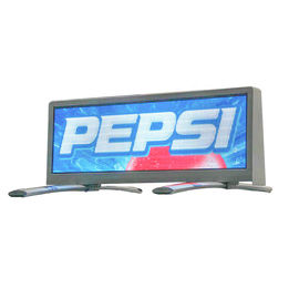 Εξωτερική πλήρης χρώσης P5 LED οθόνη οροφή αυτοκινήτου διαφημιστικές πινακίδες διπλή πλευρά ταξί πάνω