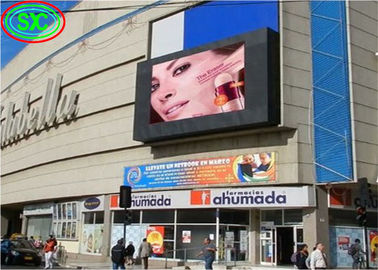 Εξωτερικό Αδιάβροχο P10 Εμπορική διαφήμιση LED Πίνακας διαφημίσεων οθόνη