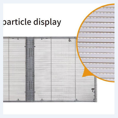 Διαφανής οθόνη LED P3.91-P7.82 5000cd/m2 32768 Πυκνότητα εικονοστοιχείων