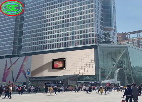 P10 Εξωτερική Οθόνη LED 10mm Απόσταση εικονοστοιχείων IP65 Αδιάβροχη