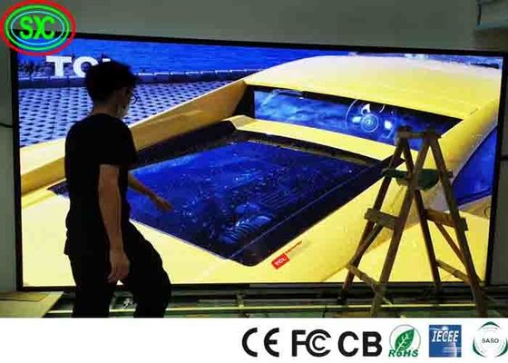 P2-P6 Εσωτερική φορητή οθόνη LED οθόνης βίντεο υψηλής φωτεινότητας διαφήμισης HD LED